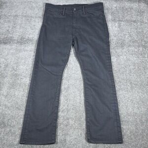 Levi's 513 Jeans Men's 36x30 Gray Slim Straight Fit Denim